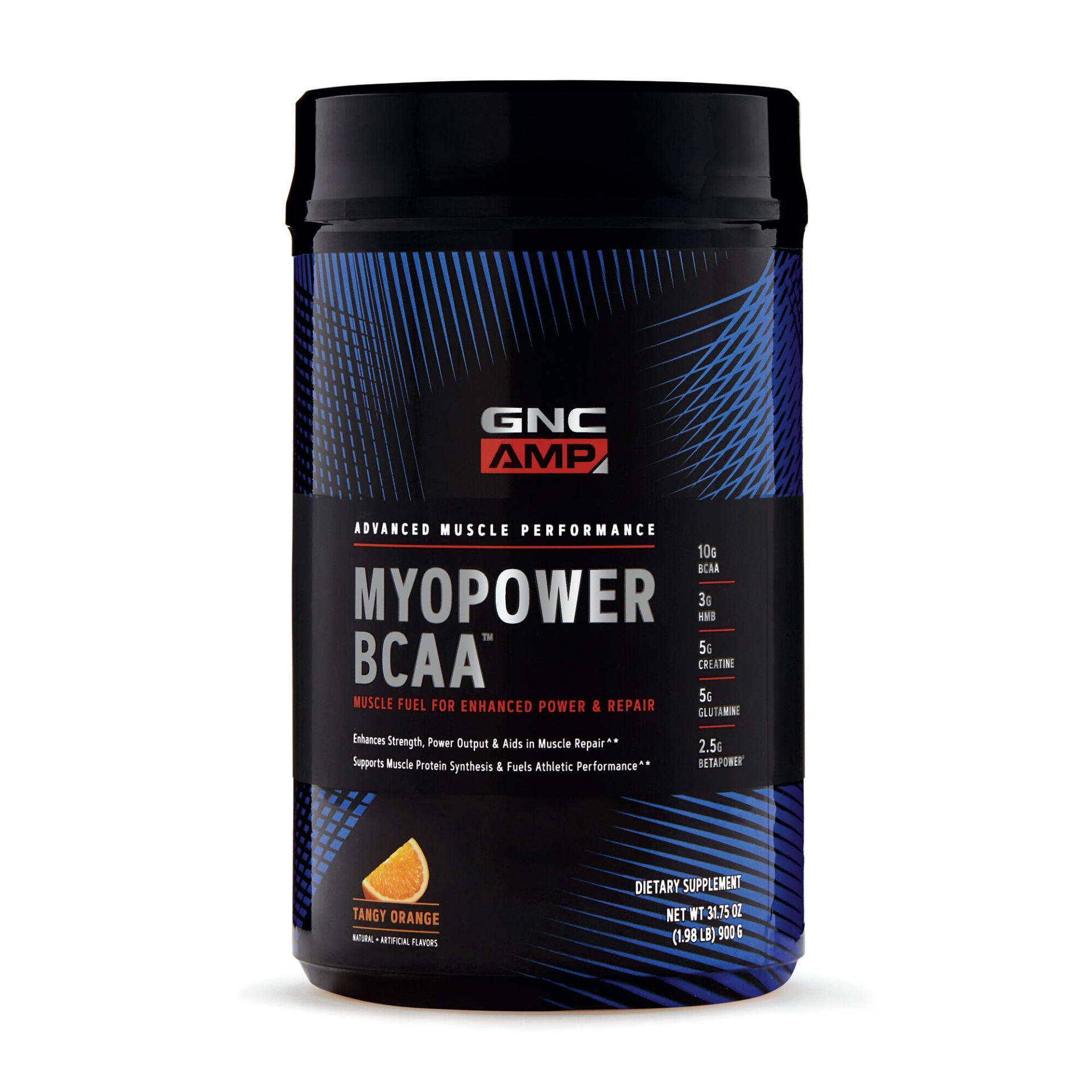 slide 1 of 1, GNC AMP MYOPOWER BCAA - Tangy Orange, 1 ct