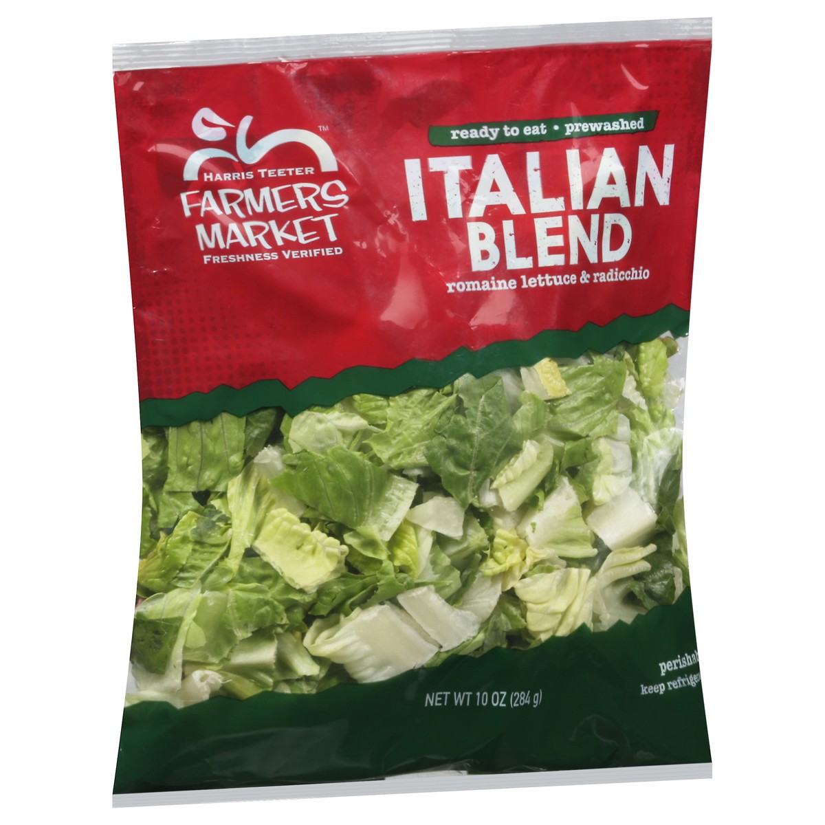 slide 12 of 13, Farmer's Market Italian Blend Romaine Lettuce & Radicchio 10 oz, 10 oz