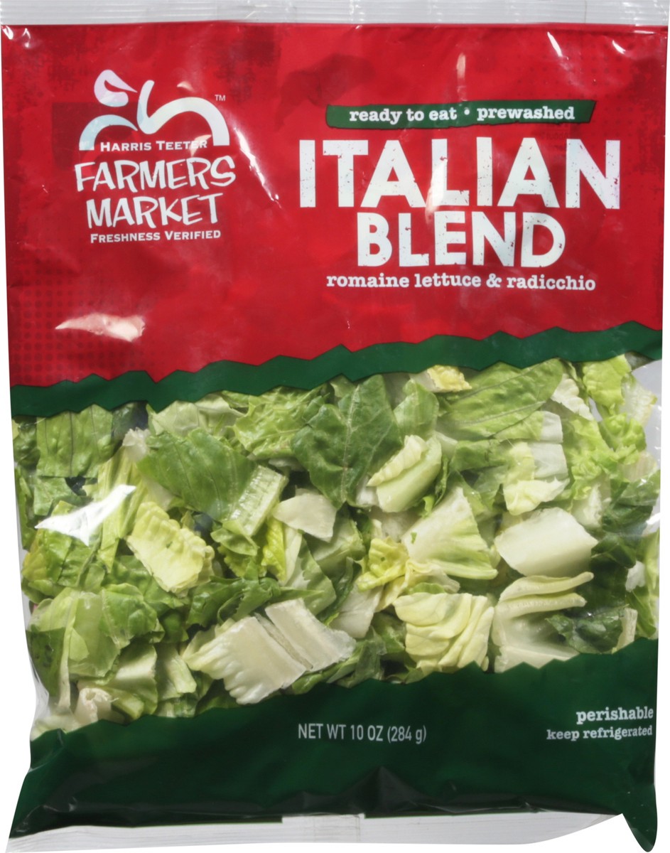 slide 7 of 13, Farmer's Market Italian Blend Romaine Lettuce & Radicchio 10 oz, 10 oz