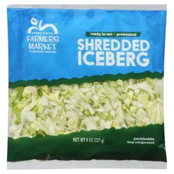 Farmer's Market Shredded Iceberg Lettuce 8 oz