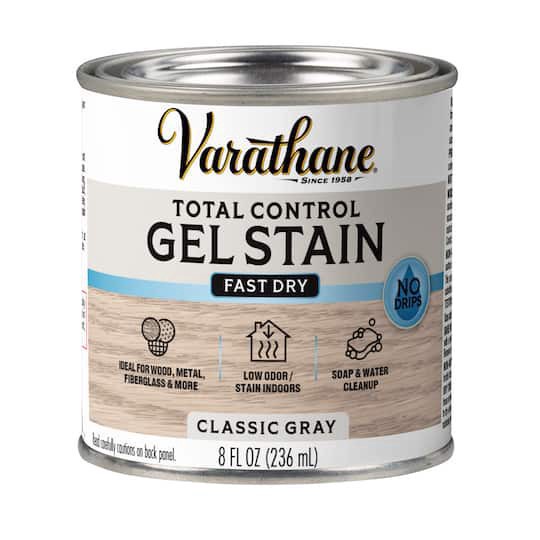 slide 1 of 10, Varathane Total Control Water-Based Gel Stain, 8 fl oz