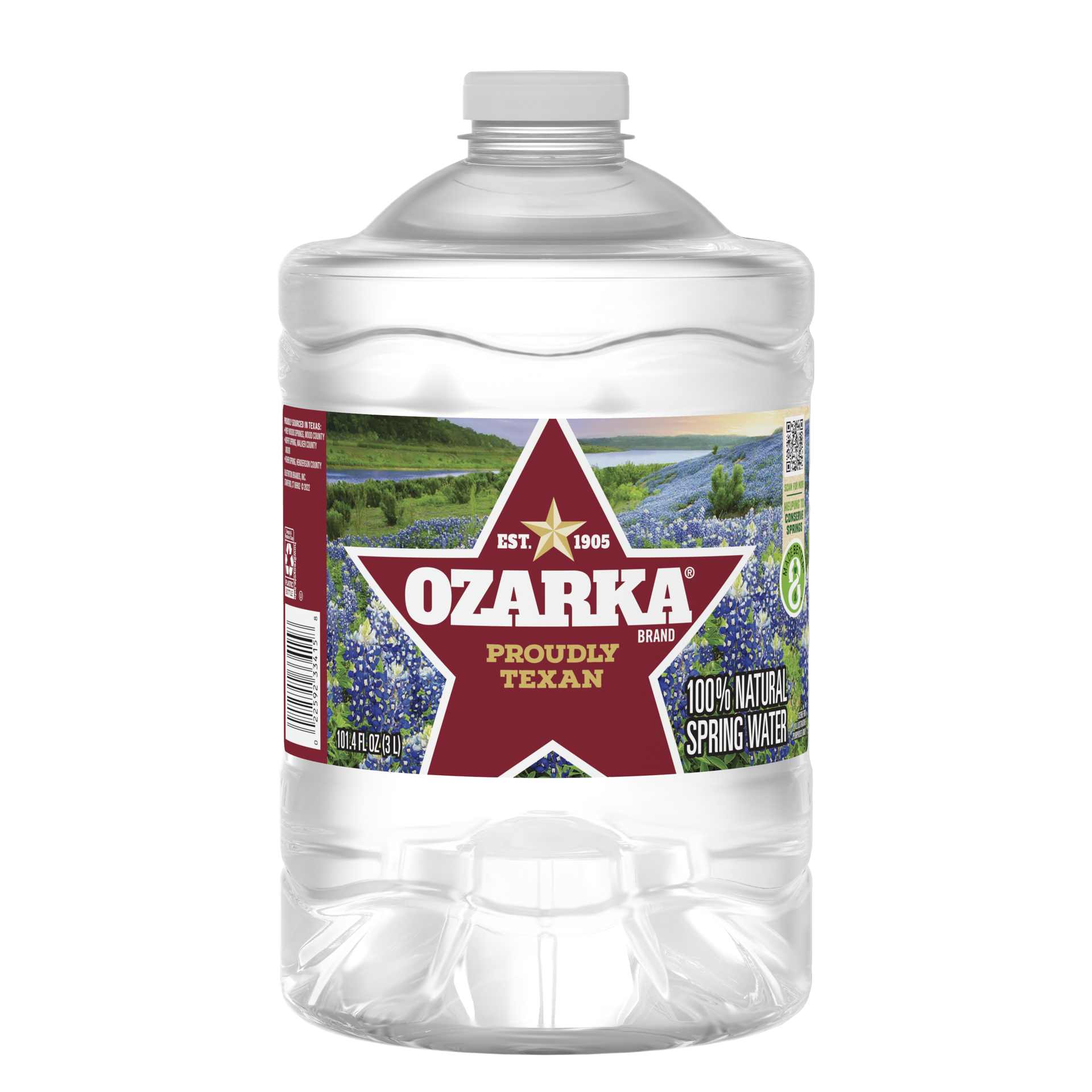 slide 1 of 4, Ozarka 100% Natural Spring Water- 101.4 oz, 101.4 oz