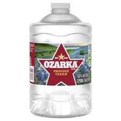 OZARKA Brand 100% Natural Spring Water, 101.4-ounce plastic jug