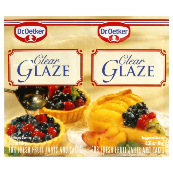 slide 1 of 1, Dr. Oetker Clear Glaze, 0.66 oz