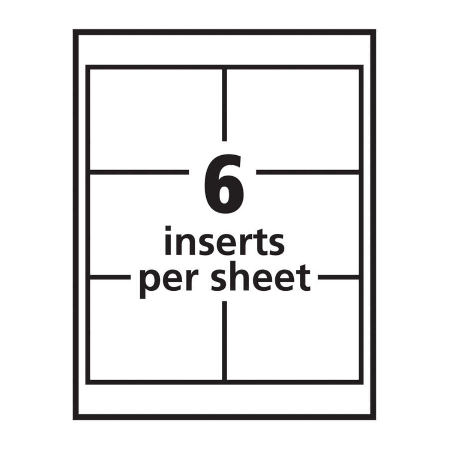 slide 2 of 2, Avery Garment Friendly Clip Style Name Badges, Rectangular, White, 1 ct