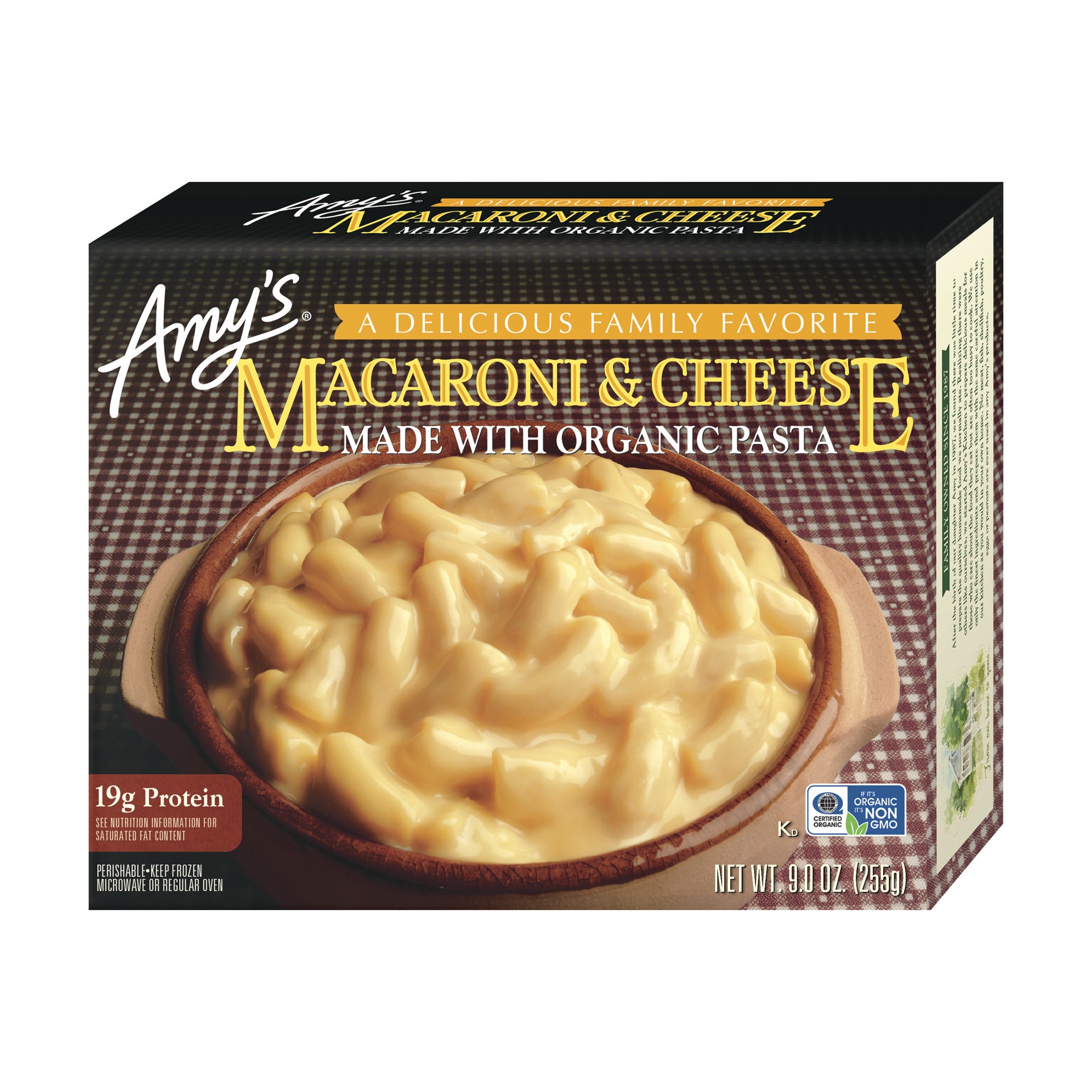 slide 1 of 7, Amy's Kitchen Macaroni & Cheese, 9 oz