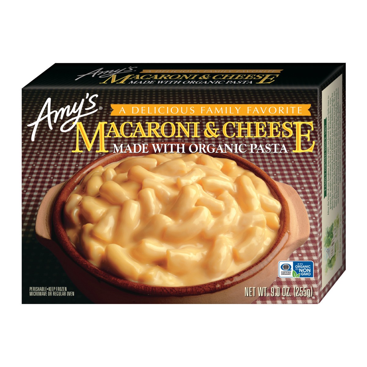 slide 1 of 7, Amy's Macaroni & Cheese, 9 oz