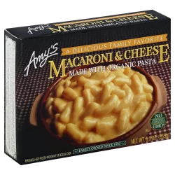 Amy's Frozen Entrées Macaroni & Cheese, Made with Organic Pasta
