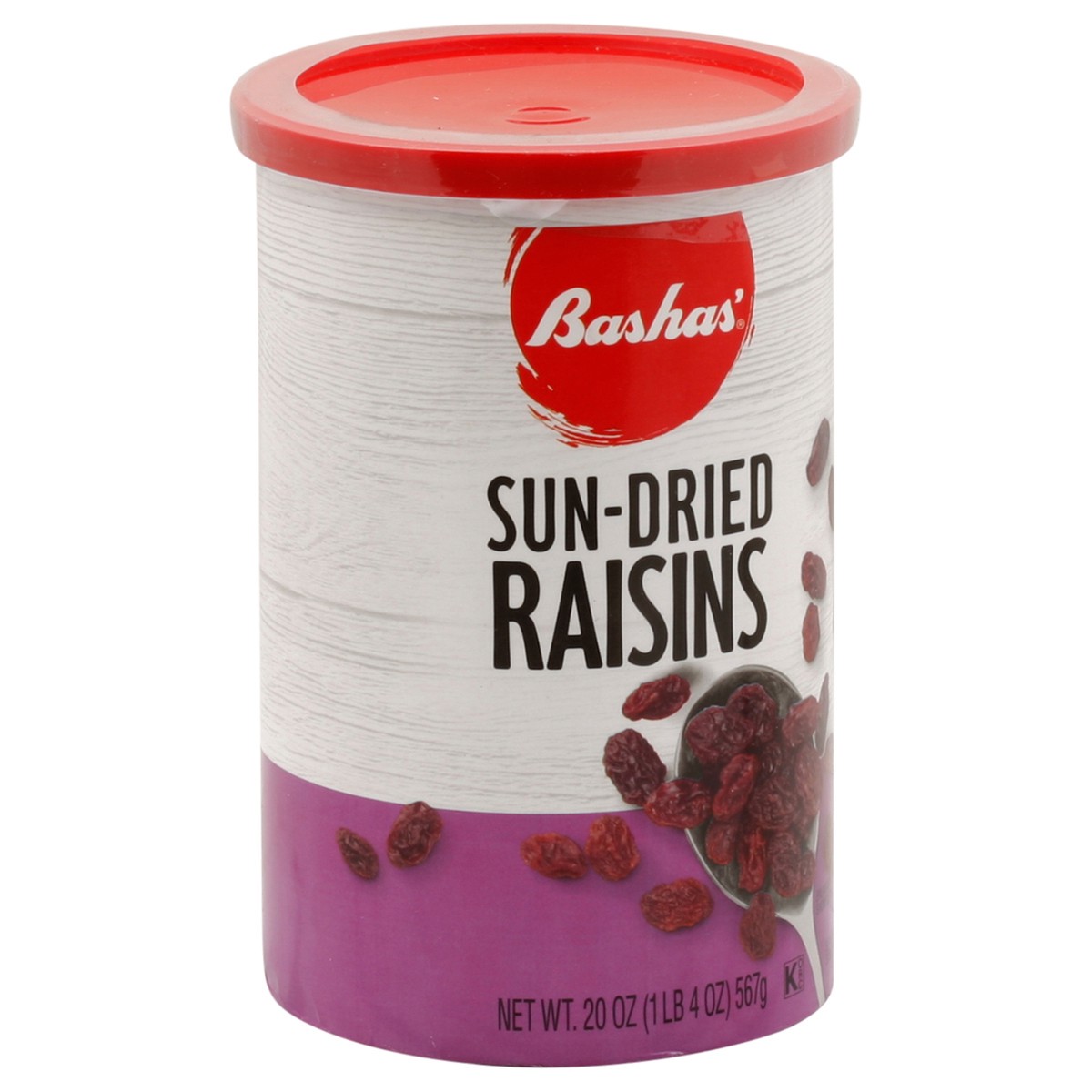 slide 12 of 13, Bashas Raisins Canister - 20 oz, 20 oz