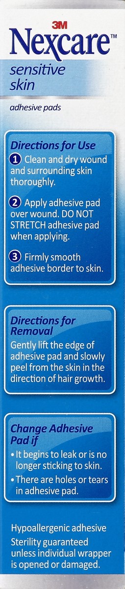 slide 3 of 4, Nexcare Adhesive Pads 4 ea, 4 ct