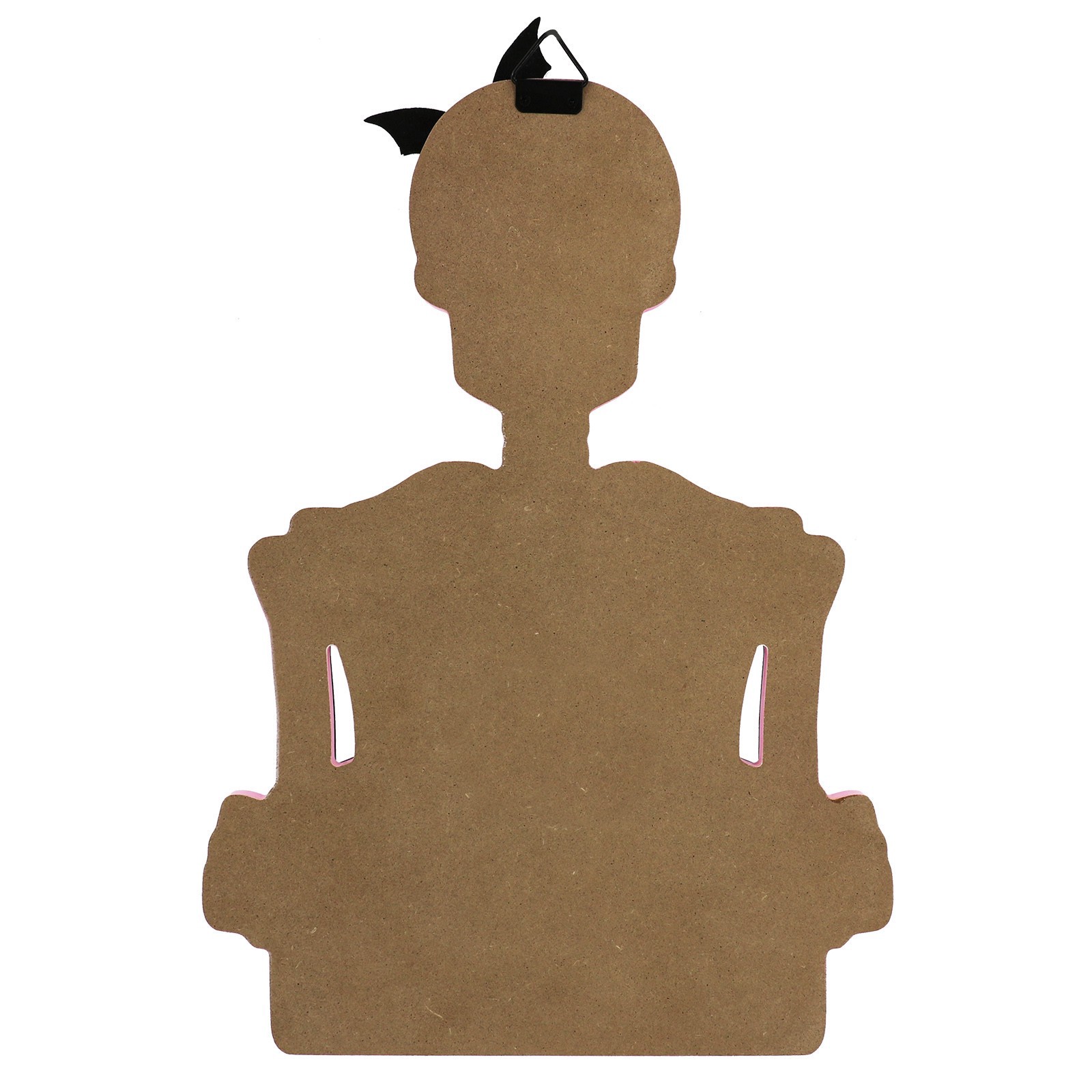 slide 2 of 4, 14" Dead Inside But Cute Skeleton Wall Sign By Ashland, 14 in