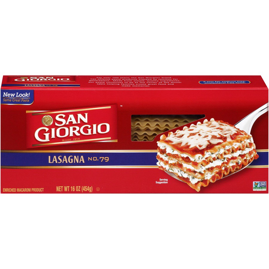slide 1 of 9, San Giorgio No. 79 Lasagna 16 oz, 16 oz