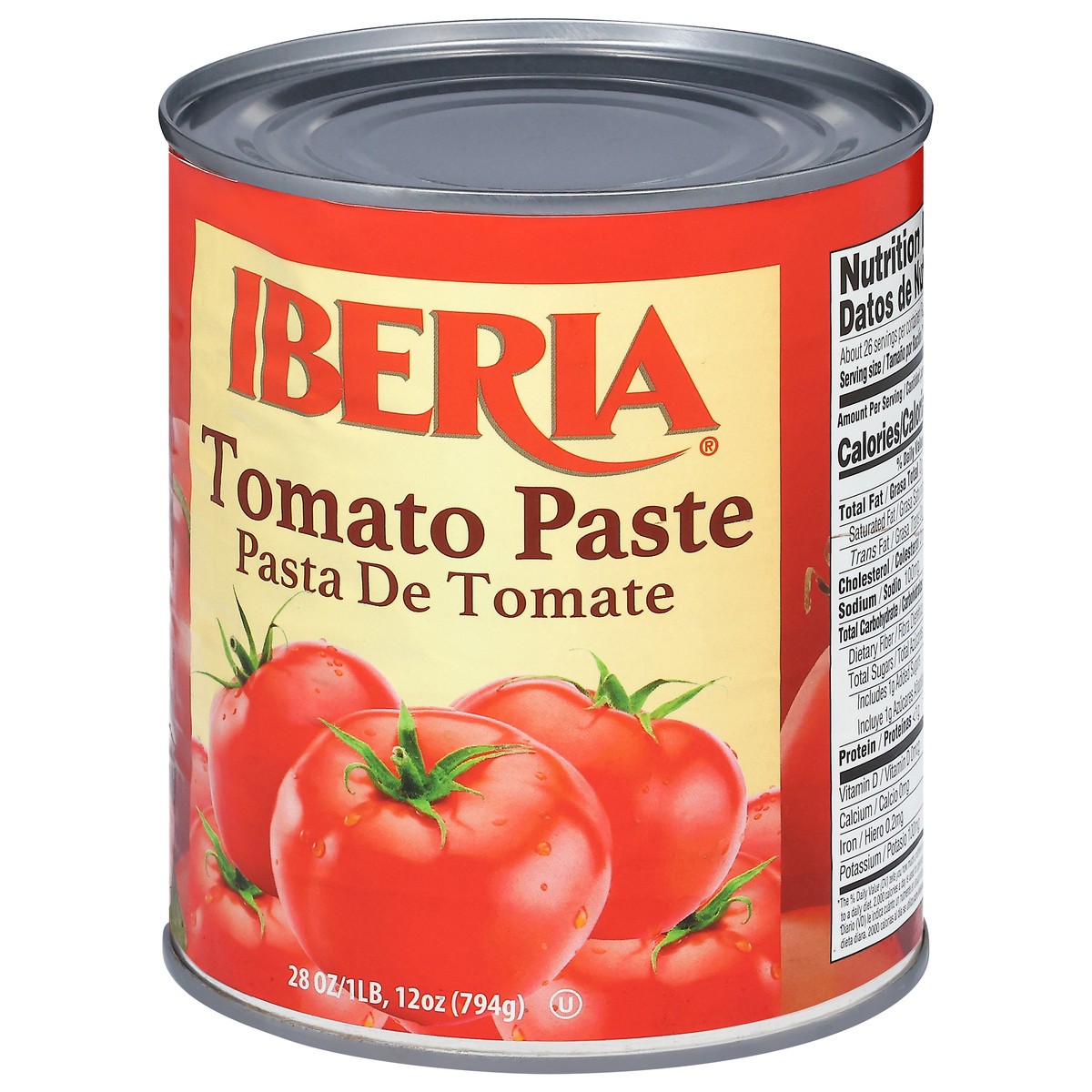 slide 7 of 13, Iberia Tomato Paste, 28 oz
