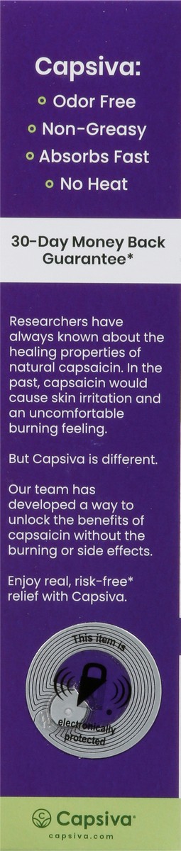 slide 7 of 9, Capsiva Homeopathic Arthritis Pain Relief Gel 3 oz, 3 oz