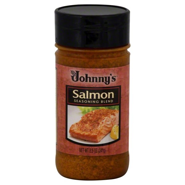 slide 1 of 1, Johnny's Seasoning Blend, Salmon, 8.25 oz