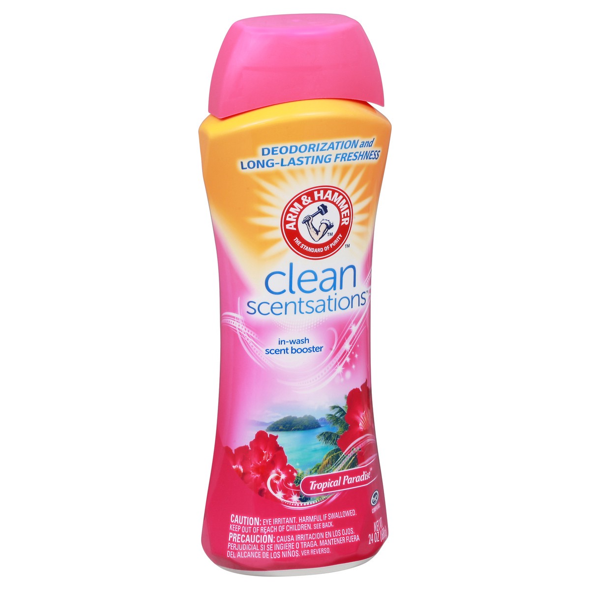 slide 5 of 9, ARM & HAMMER Clean Scentsations Tropical Paradise In-Wash Scent Booster 24 oz, 24 oz