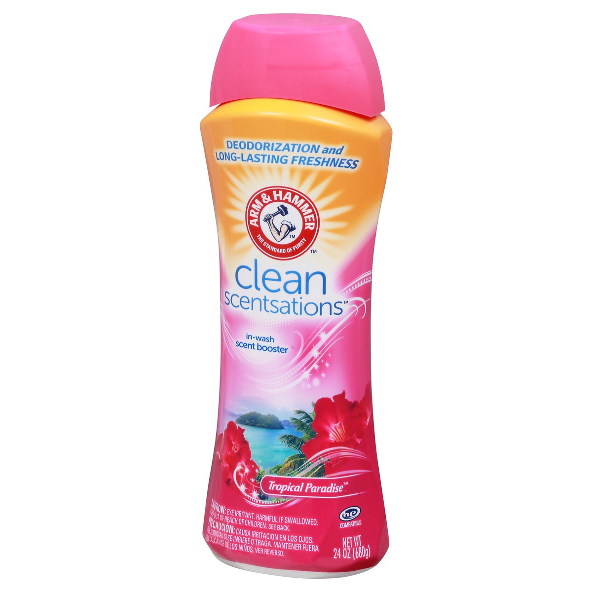 slide 2 of 9, ARM & HAMMER Clean Scentsations Tropical Paradise In-Wash Scent Booster 24 oz, 24 oz