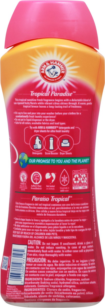 slide 6 of 9, ARM & HAMMER Clean Scentsations Tropical Paradise In-Wash Scent Booster 24 oz, 24 oz