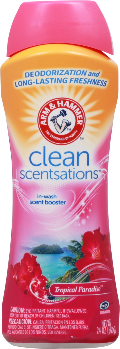 slide 8 of 9, ARM & HAMMER Clean Scentsations Tropical Paradise In-Wash Scent Booster 24 oz, 24 oz