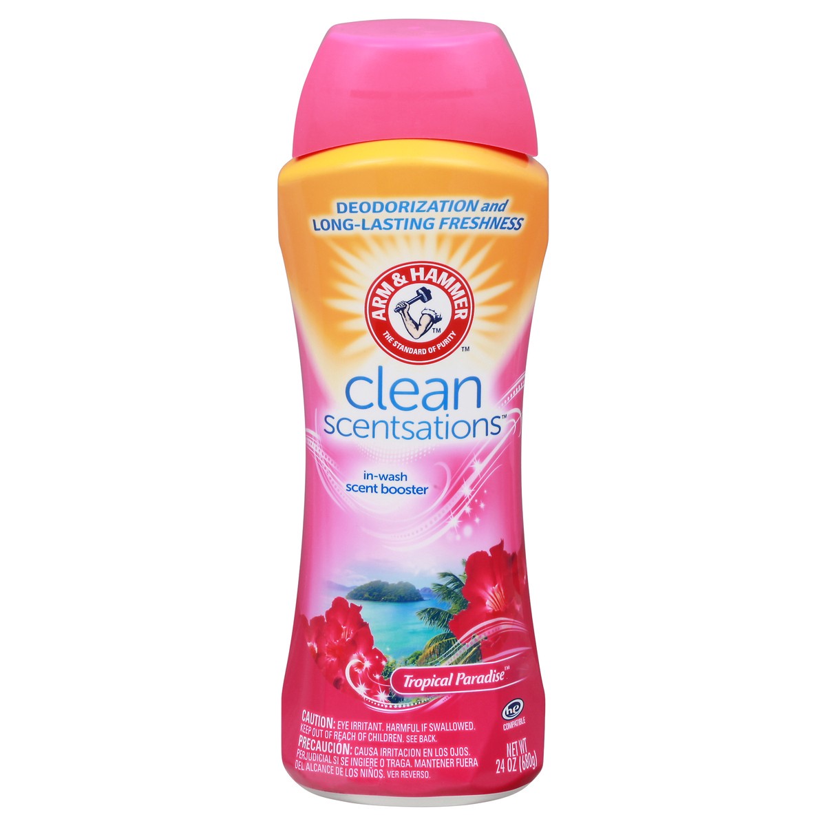 slide 1 of 9, ARM & HAMMER Clean Scentsations Tropical Paradise In-Wash Scent Booster 24 oz, 24 oz