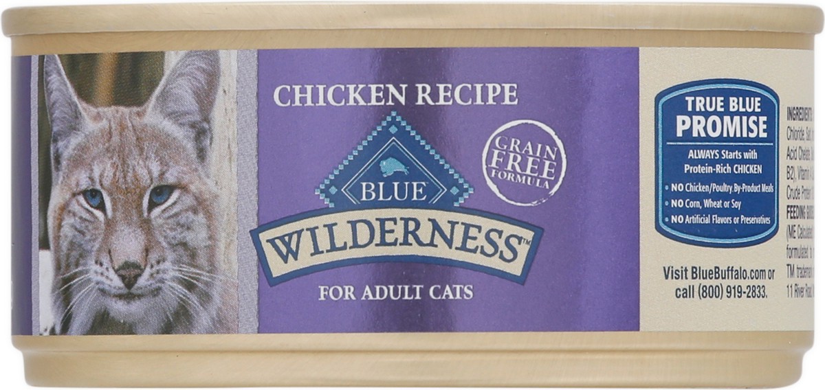 slide 12 of 13, Blue Buffalo Cat Food Chicken Recipe Can, 5.5 oz