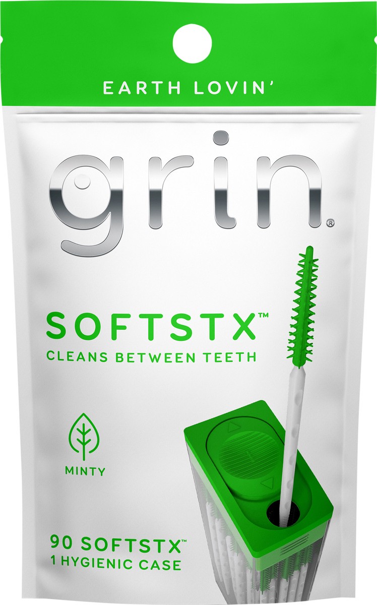 slide 3 of 3, Grin Softstx Soft Dental Picks 90 ea, 1 ct