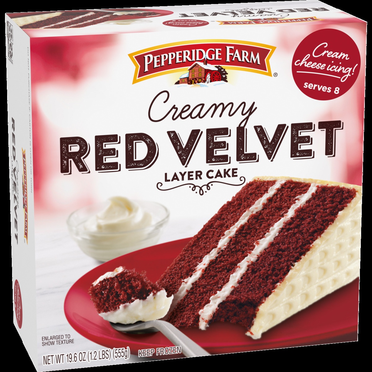 slide 2 of 11, Pepperidge Farm Creamy Red Velvet Layer Cake, 19.6 oz