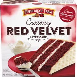 Pepperidge Farm Frozen Red Velvet Layer Cake