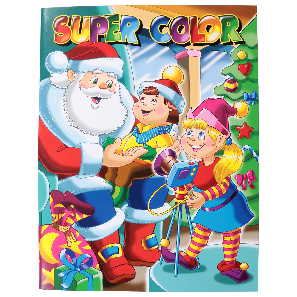 slide 3 of 4, Am Productions Holiday Coloring Book, 1 ct