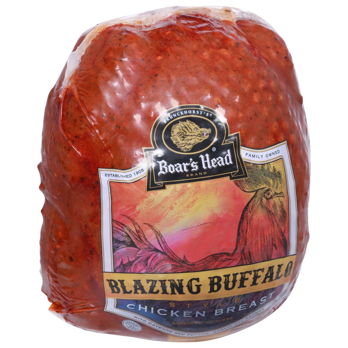 slide 6 of 9, Boar's Head Blazing Buffalo Style Chicken Breast, per lb