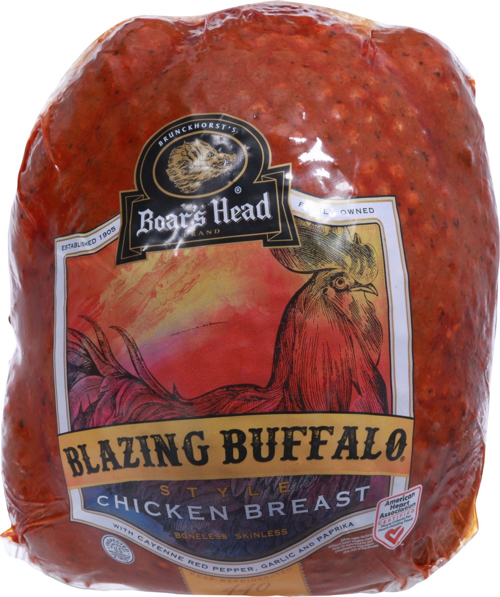 slide 4 of 9, Boar's Head Blazing Buffalo Style Chicken Breast, per lb
