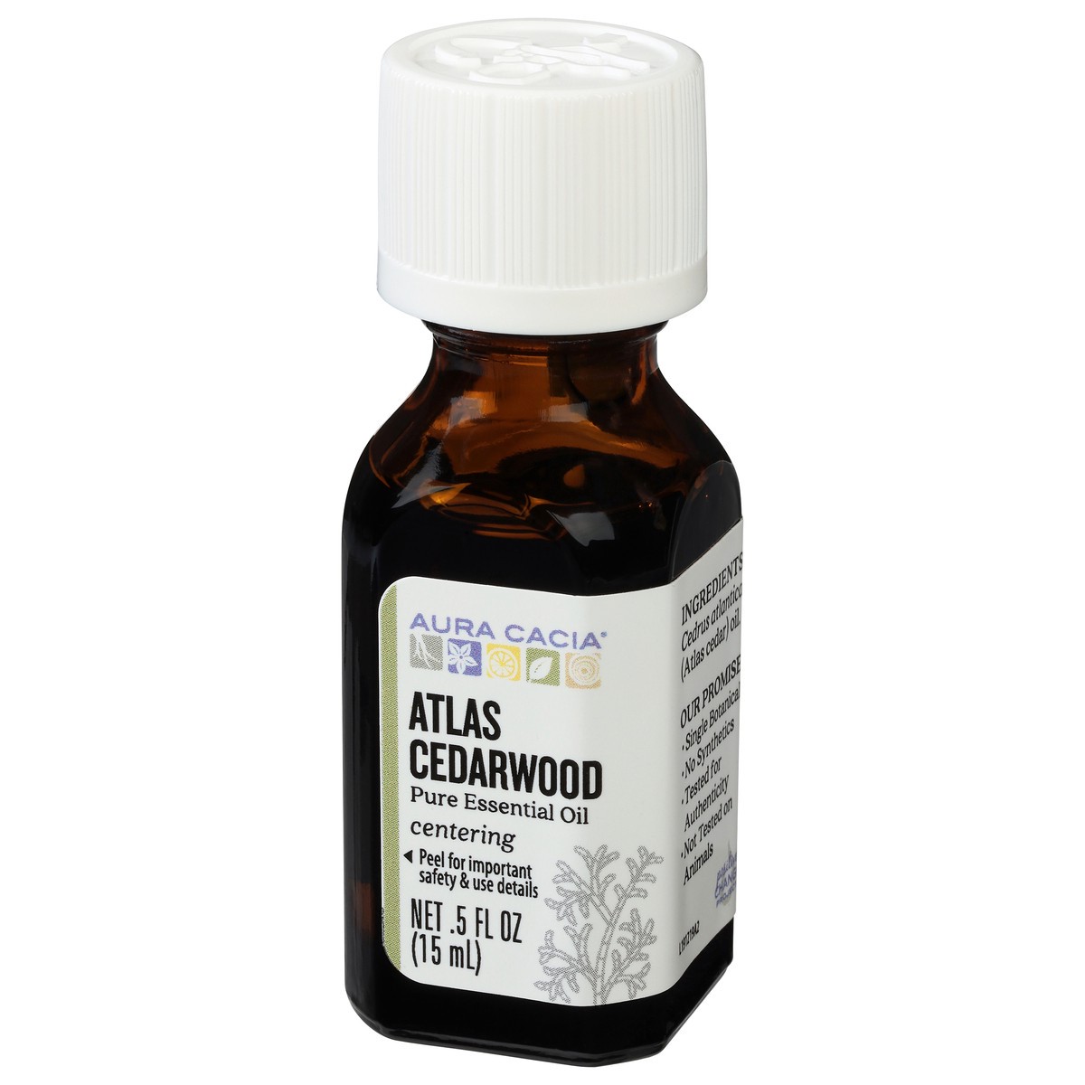slide 2 of 12, Aura Cacia Atlas Cedarwood Essential Oil, 1 ct