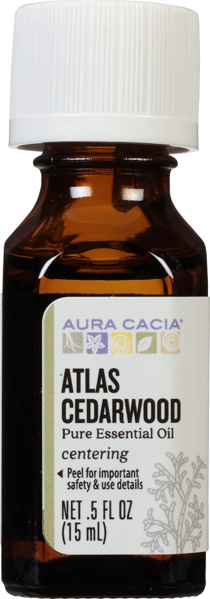 slide 5 of 12, Aura Cacia Atlas Cedarwood Essential Oil, 1 ct