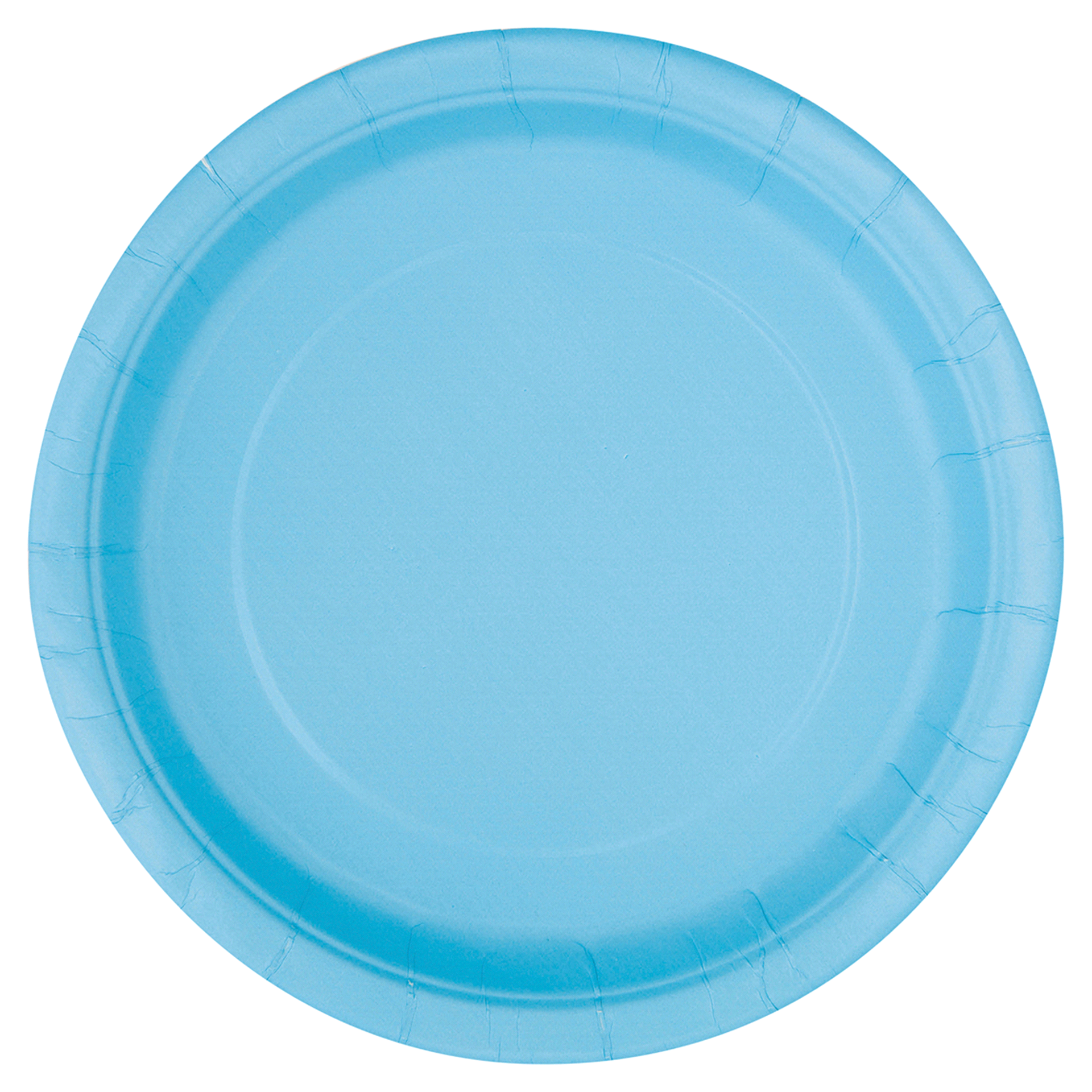 slide 1 of 1, Unique Light Blue Dessert Plates, 7 inch, 1 ct