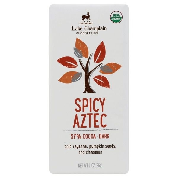 slide 1 of 2, Lake Champlain Chocolates Spicy Aztec Dark Chocolate, 3 oz