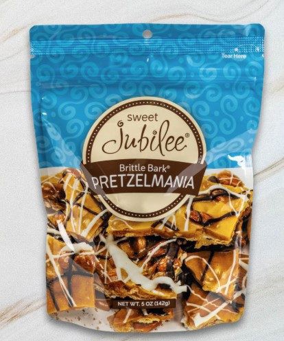 slide 1 of 1, Sweet Jubilee Brittle Bark Sub Pretz, 5 oz