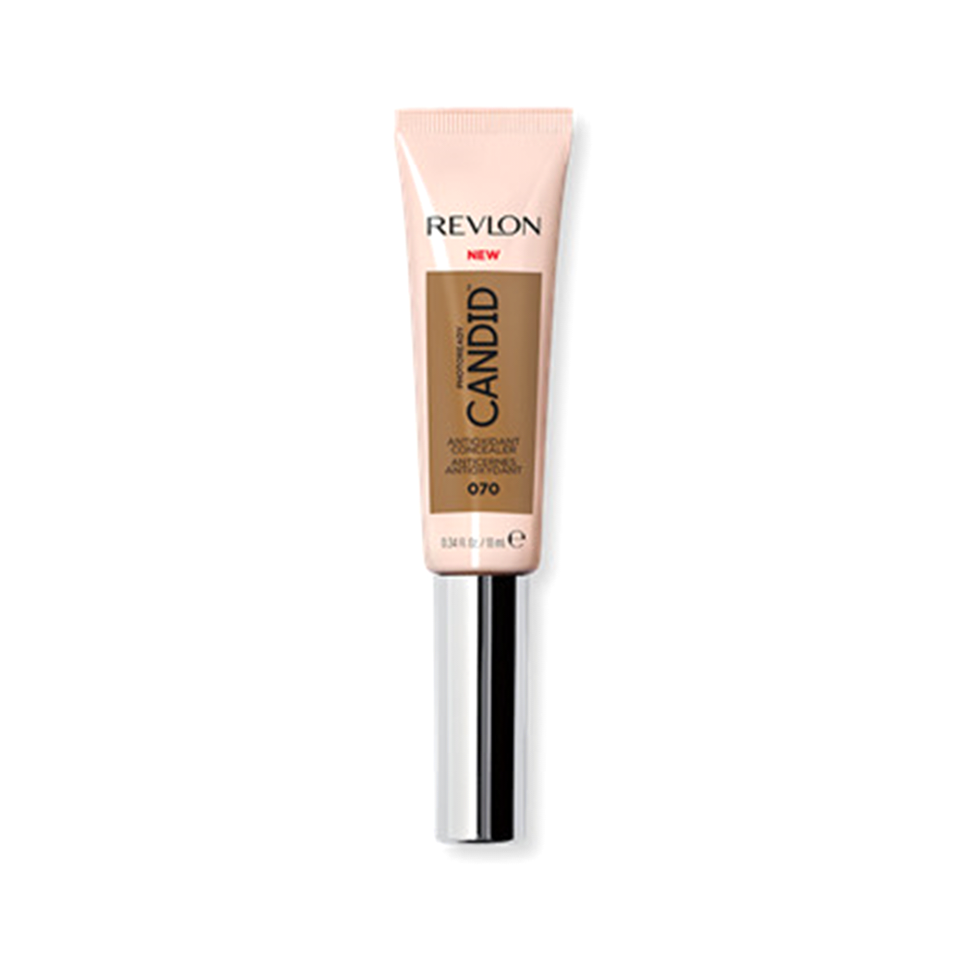 slide 1 of 9, Revlon PhotoReady Candid Antioxidant Concealer, Nutmeg, 0.34 fl oz