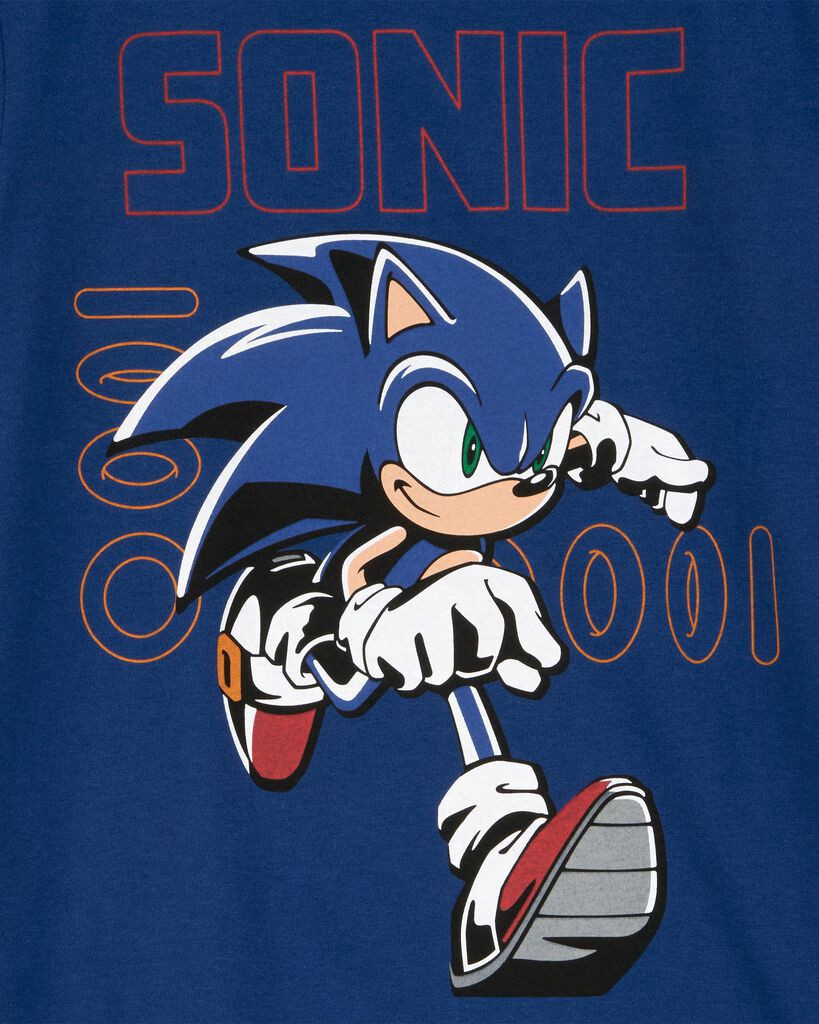 slide 2 of 2, Carter's Kid Sonic The Hedgehog Tee Blue 10, 1 ct