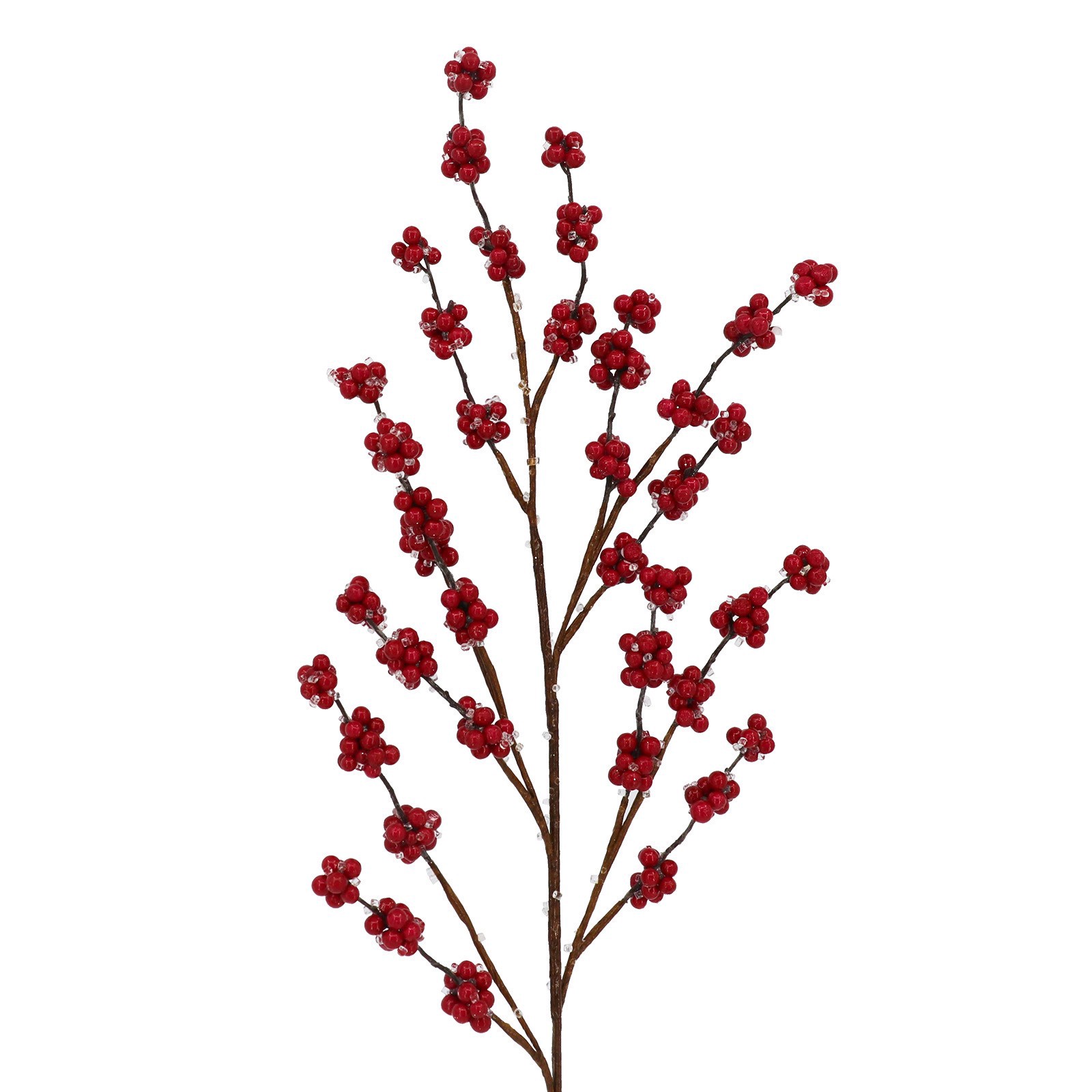 slide 2 of 2, 32" Icy Red Berry Stem By Ashland, 5 in x 2 in x 32 in