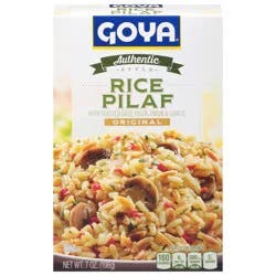 Goya Authentic Style Original Rice Pilaf with Toasted Orzo Pasta, Onion & Garlic 7 oz