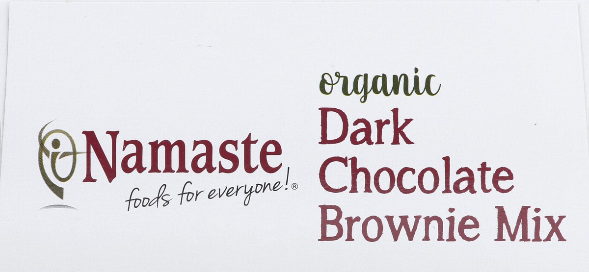 slide 6 of 13, Namaste Organic Dark Chocolate Brownie Mix 16 oz, 16 oz