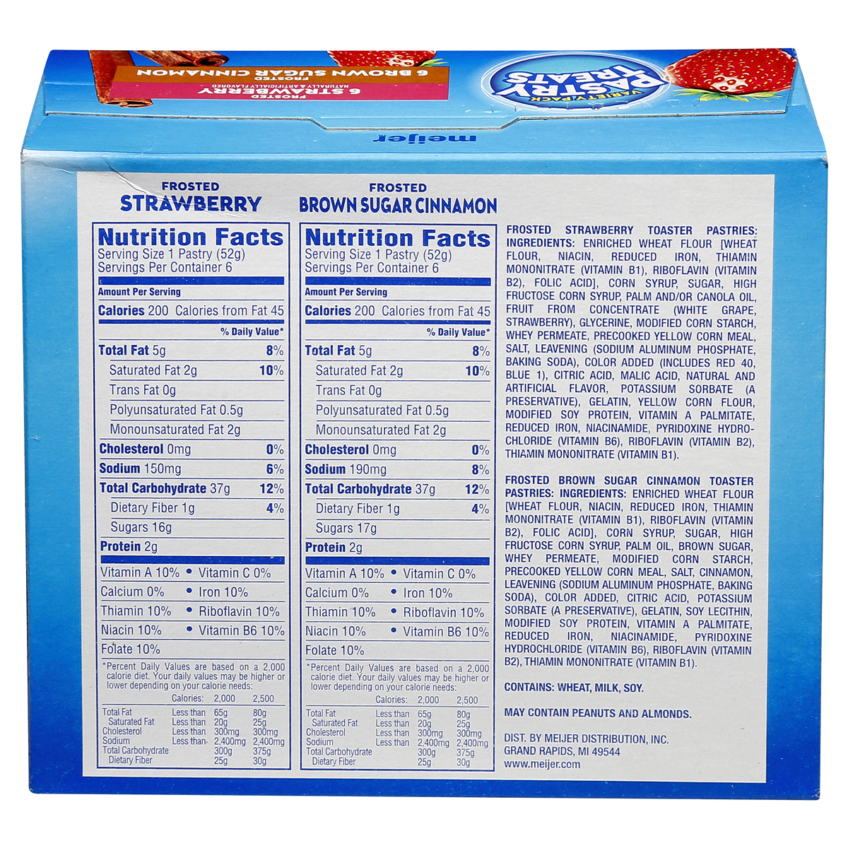 slide 4 of 8, Meijer Frosted Toaster Treats Variety Pack, 12 ct