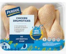 slide 1 of 1, Perdue Fresh All Natural Chicken Drumsticks, per lb
