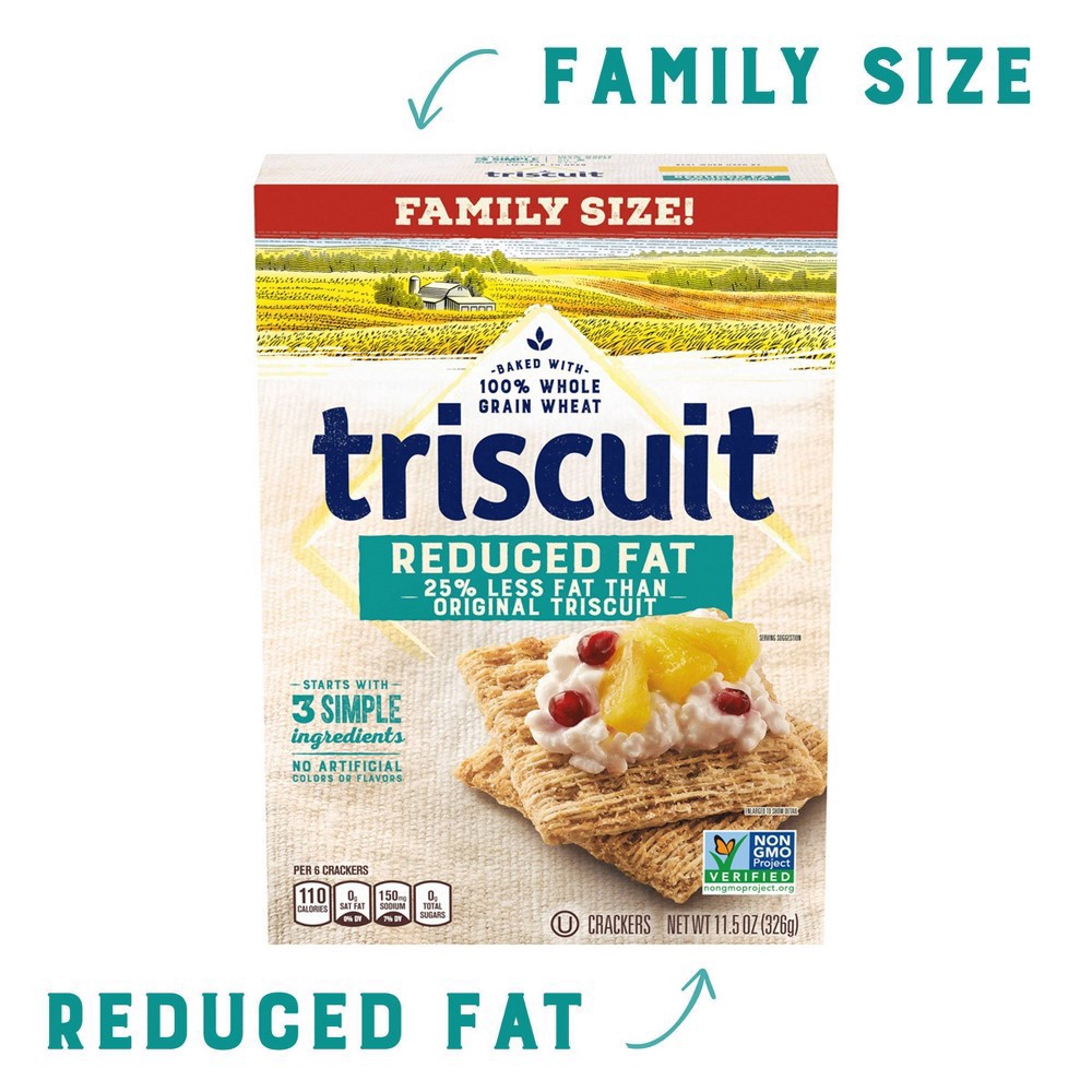 slide 16 of 19, Triscuit Crackers 12 oz, 12 oz