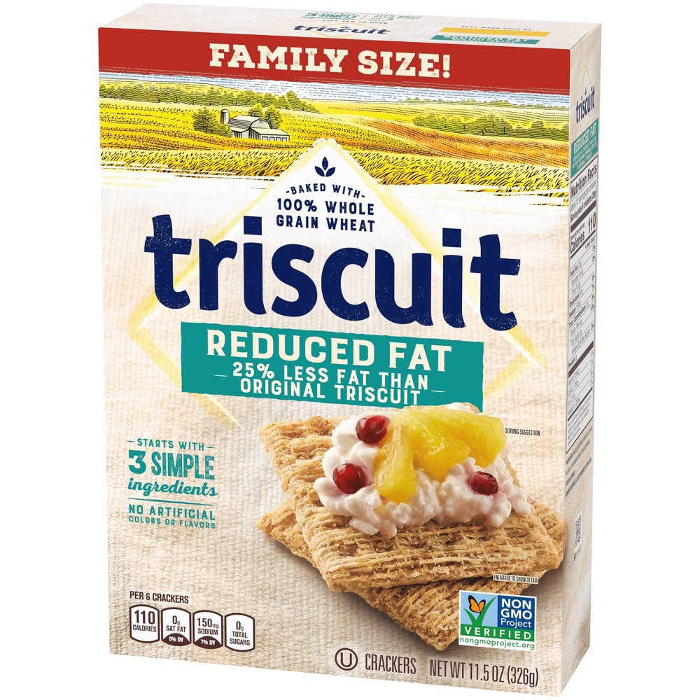 slide 6 of 19, Triscuit Crackers 12 oz, 12 oz