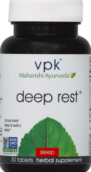 slide 1 of 1, VPK Deep Rest Sleep Aid Supplement, 30 ct