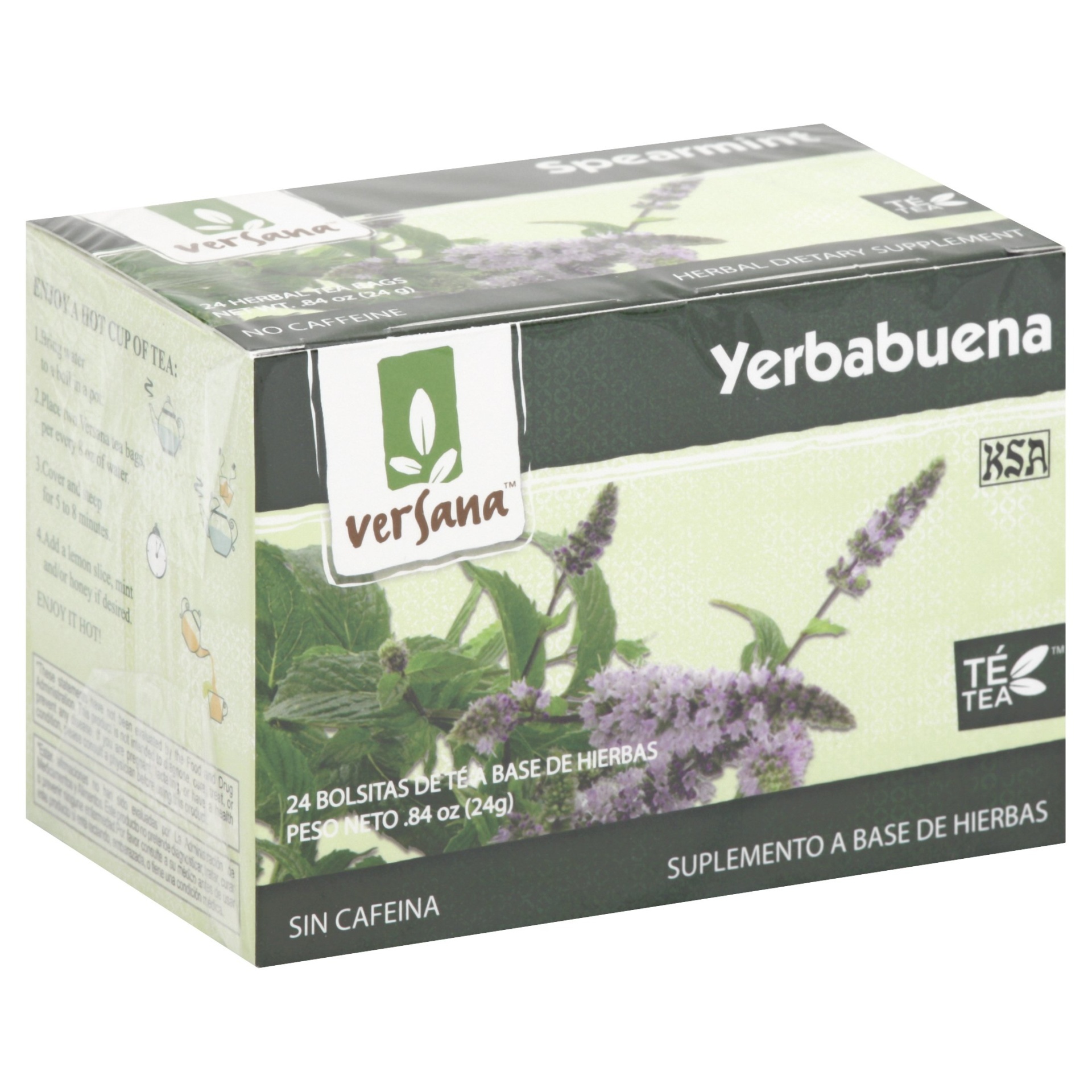 slide 1 of 1, Versana Herbal Tea Cinnamon Blend, 24 ct
