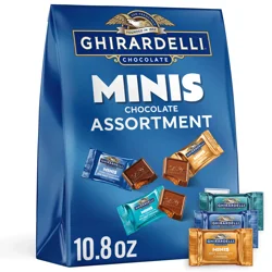 GHIRARDELLI Minis Chocolate Assortment, 10.8 oz Bag