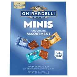 GHIRARDELLI Minis Chocolate Assortment, 10.8 oz Bag