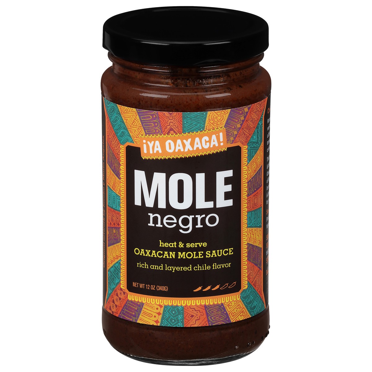 slide 1 of 13, Ya Oaxaca! Negro Oaxacan Mole Sauce 12 oz, 